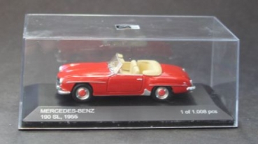 Whitebox Mercedes-Benz 190 SL Convertible 1955 limitied DieCast-Model in original box (4584)